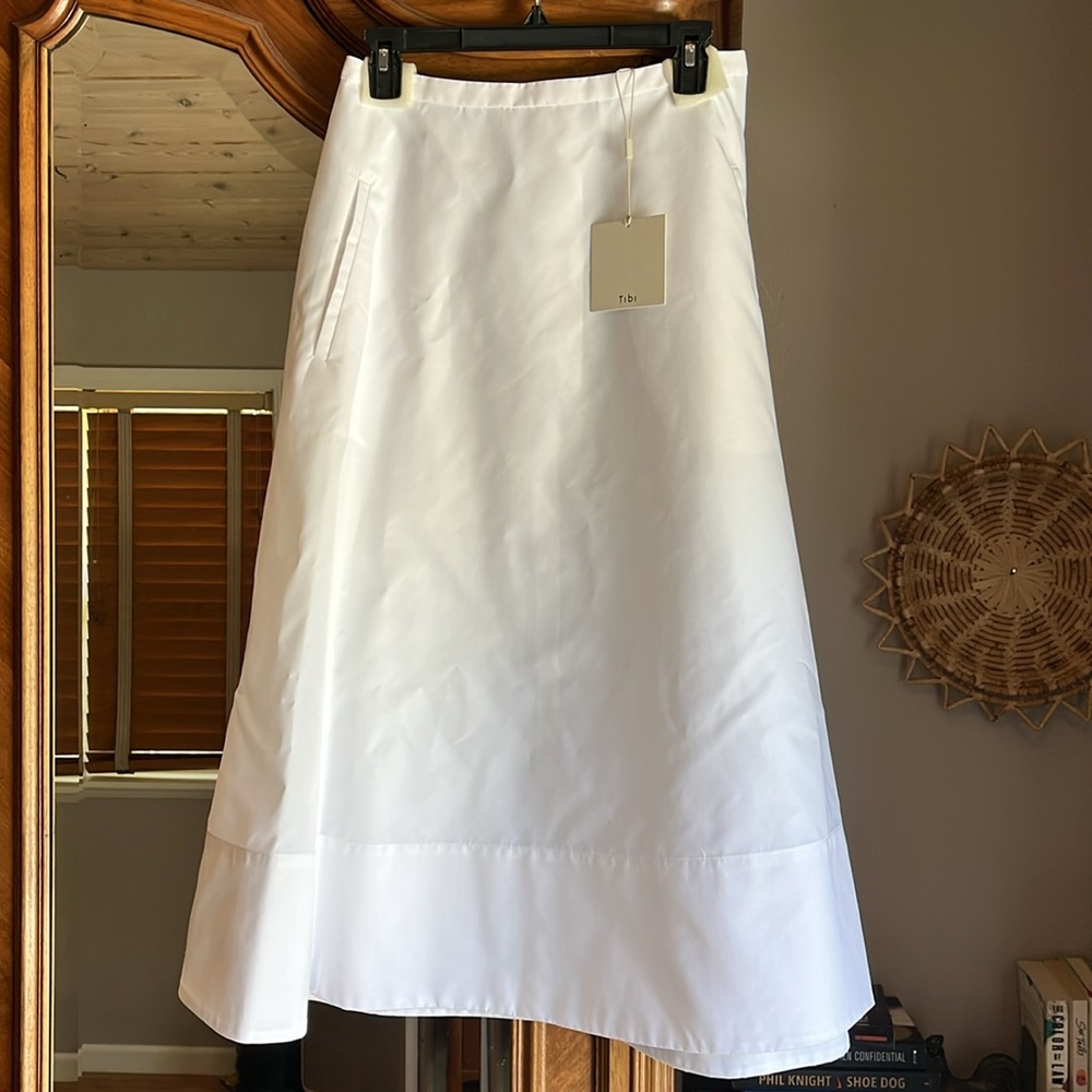NWT Tibi Eco Nylon Circle Skirt - sz 4